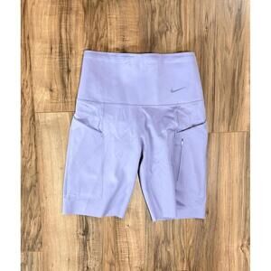 Nike Go Women's Dri-Fit Firm Support High-Waist 8" Shorts w/Pockets